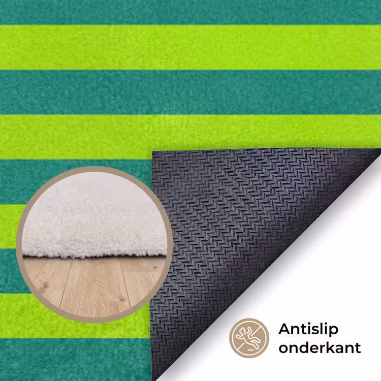 Vloerkleed - Patroon - Strepen - Modern - Abstract - Kleurrijk — 3