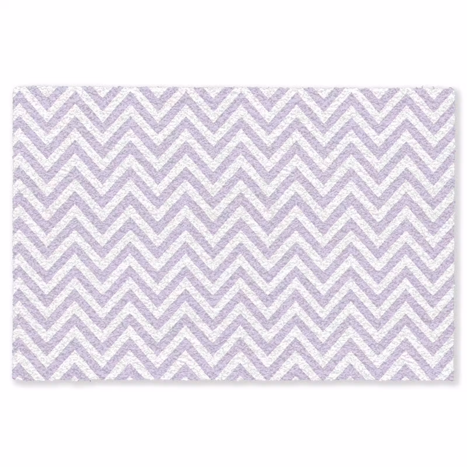 Vloerkleed - Lila - Geometrisch - Chevron - Zigzag - Patroon — 1