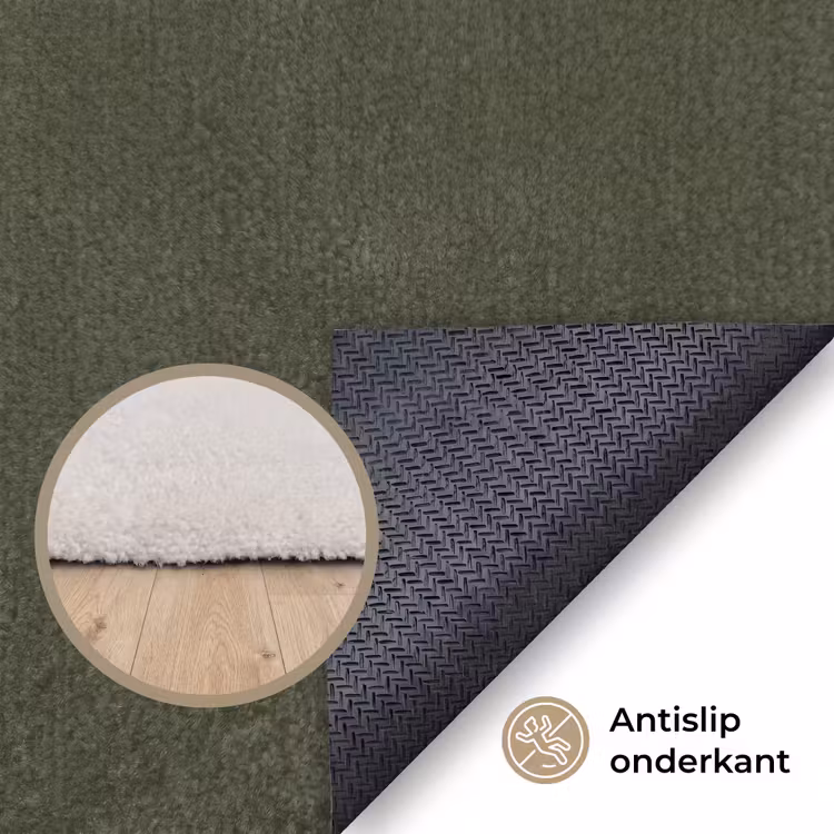 Vloerkleed - Patroon - Spiraal - Abstract - Modern - Groen — 3