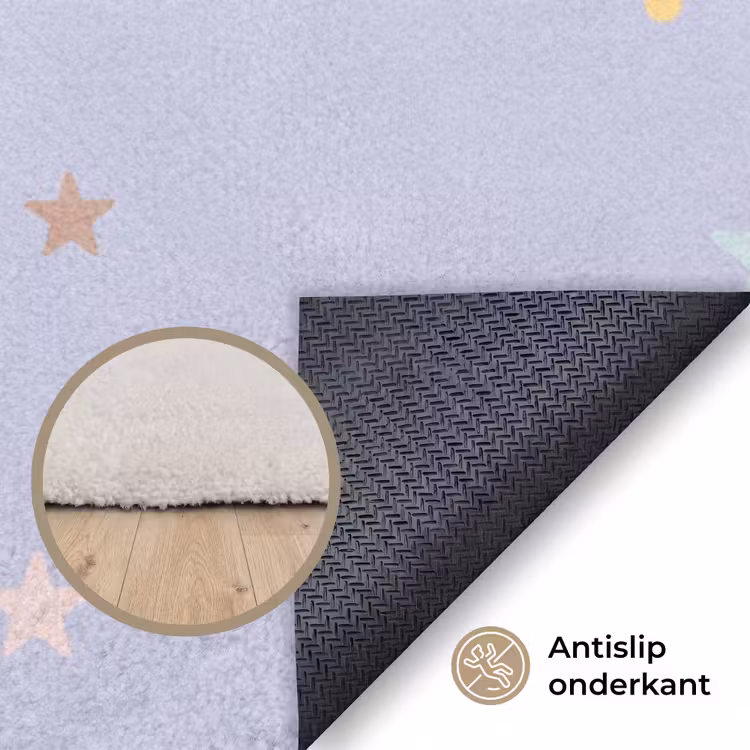 Vloerkleed - Raket - Ruimte - Planeet - Illustratie — 3