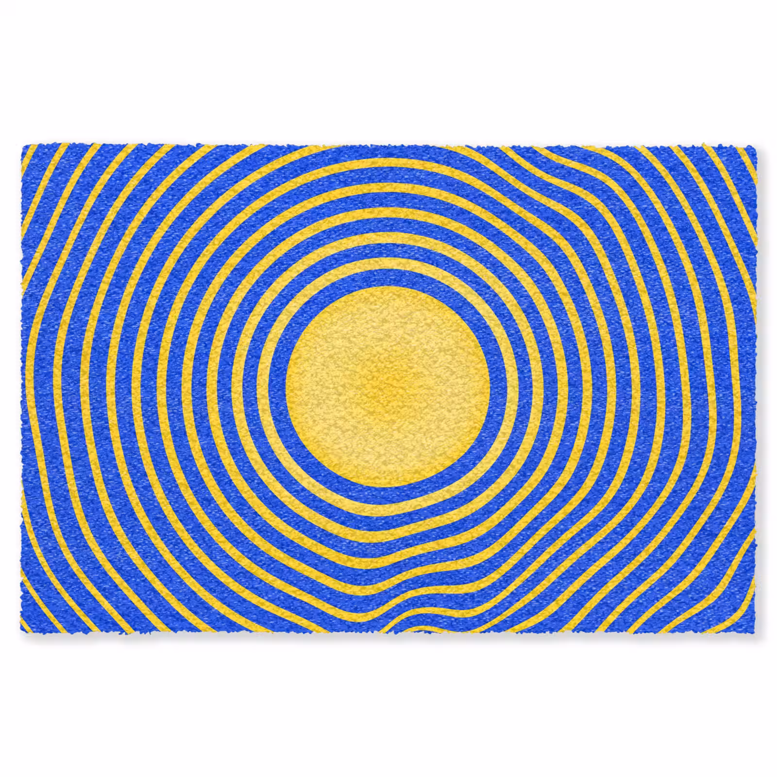 Vloerkleed - Abstract patroon - Blauw — 1