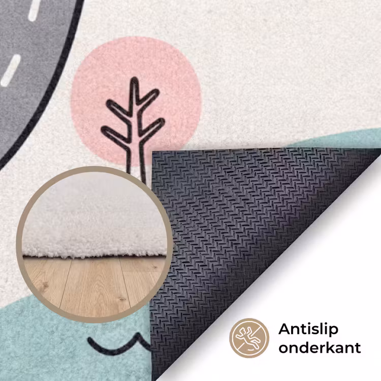 Vloerkleed - Kaart - Stad - Kindvriendelijk — 3