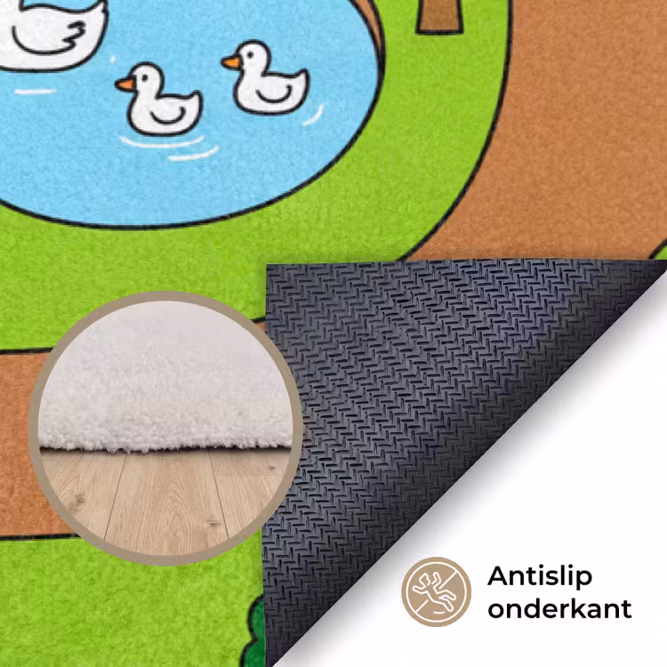 Vloerkleed - Platteland - Dieren - Cartoon — 3