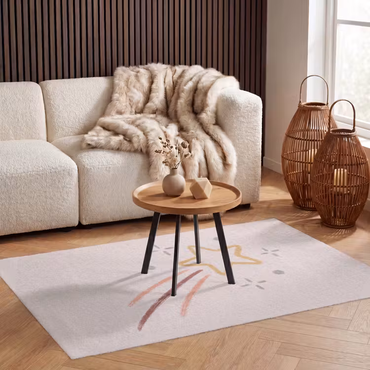 Vloerkleed - Ster - Vallend - Illustratie - Pastel — 4