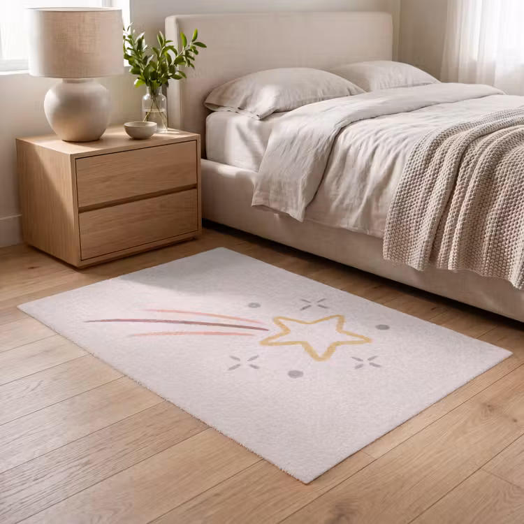 Vloerkleed - Ster - Vallend - Illustratie - Pastel — 5