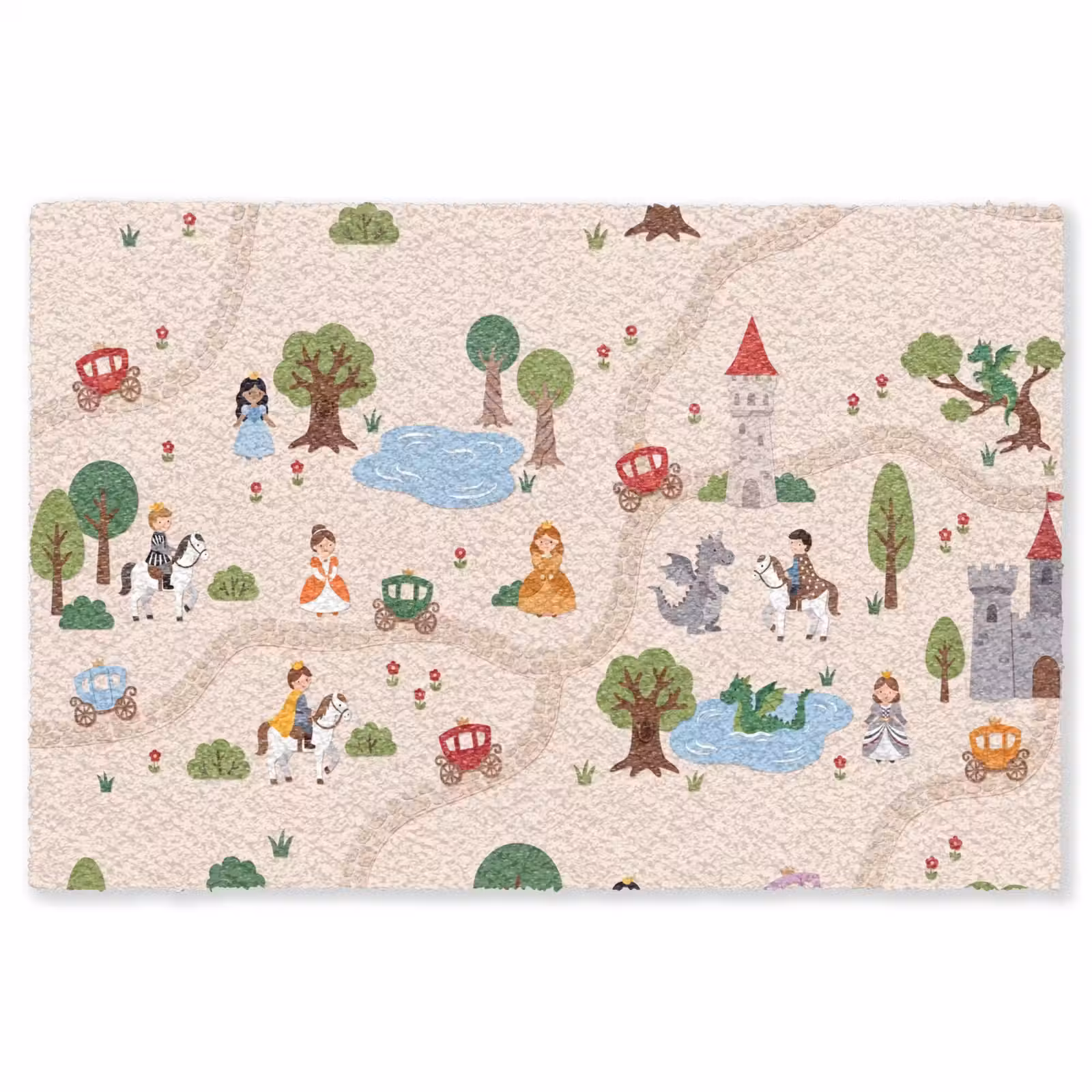 Vloerkleed - Kasteel - Sprookje - Kinder — 1