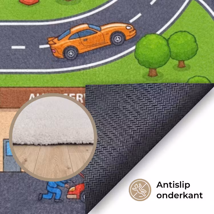 Vloerkleed - Circuit - Auto - Cartoon — 3