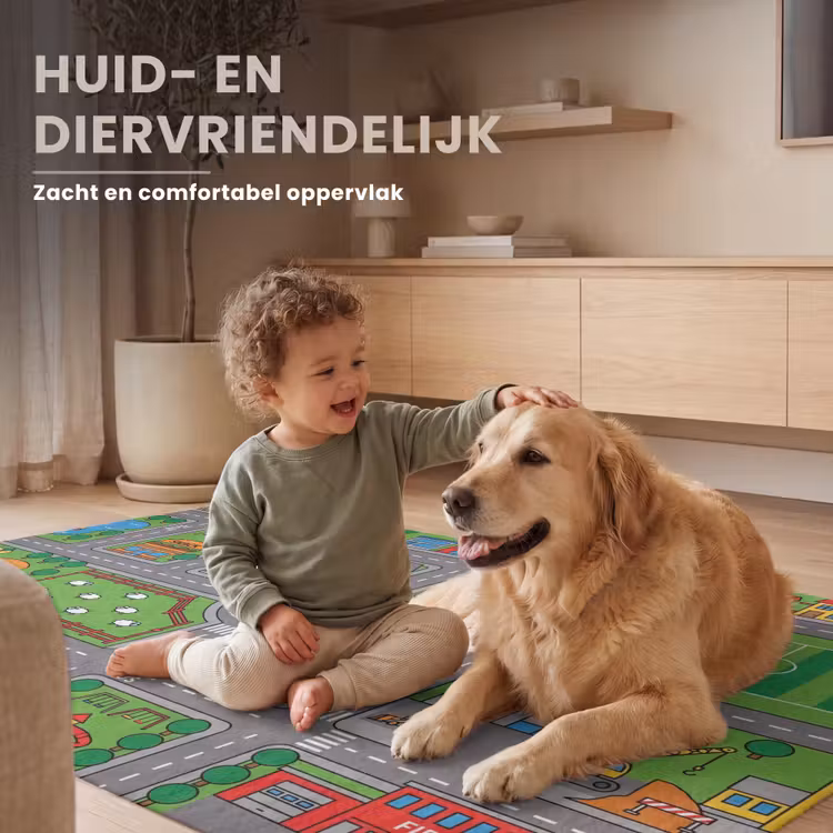 Vloerkleed - Gebouwen - Straten - Kinderlijk — 6