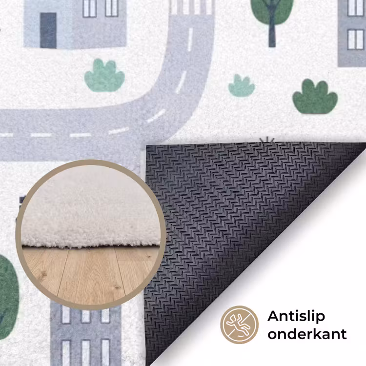 Vloerkleed - Stad - Verkeer - Patroon — 3