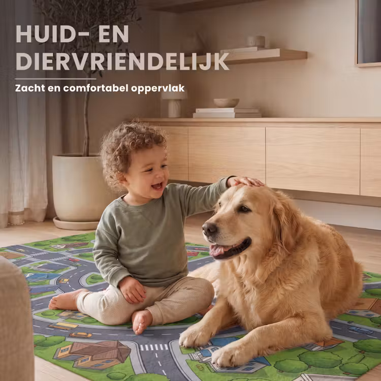 Vloerkleed - Woonwijk - Bovenaf - Cartoon — 6