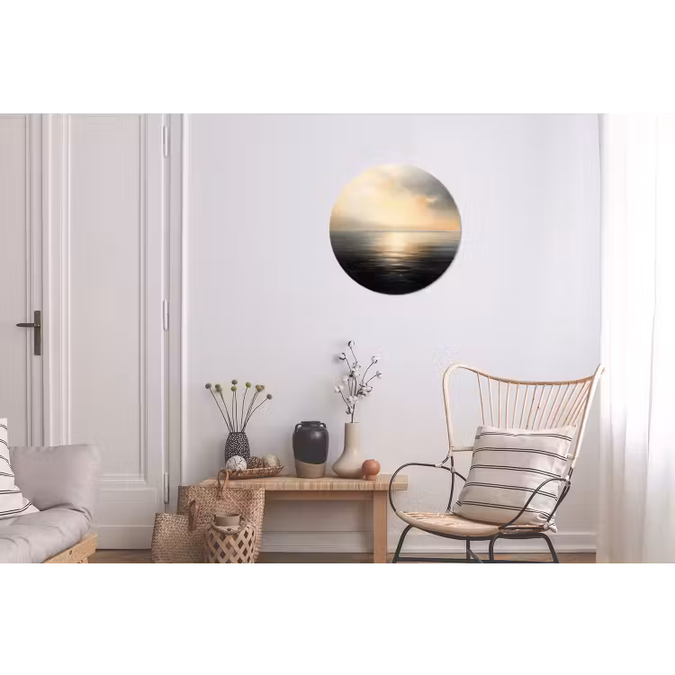 Wandcirkel - Aluminium - Zon - Horizon - Zee — 2