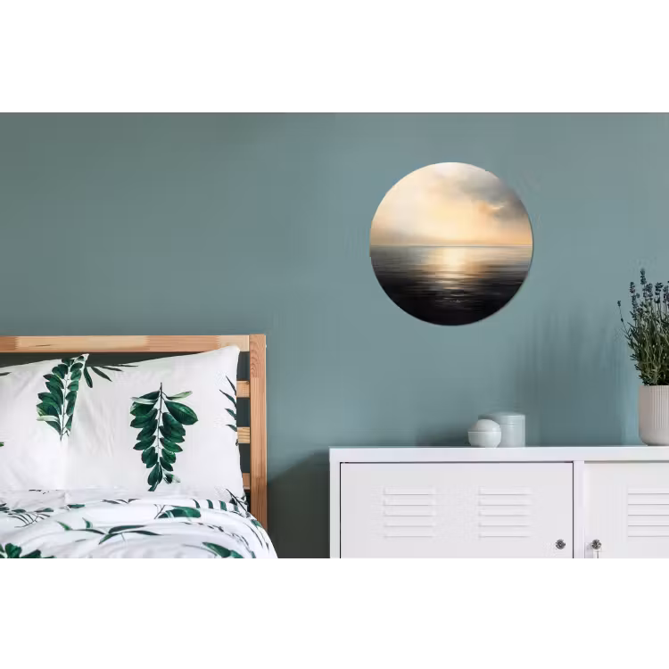 Wandcirkel - Aluminium - Zon - Horizon - Zee — 4