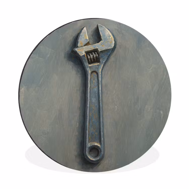 Wandcirkel - Aluminium - Moersleutel - Gereedschap - Verf — 1