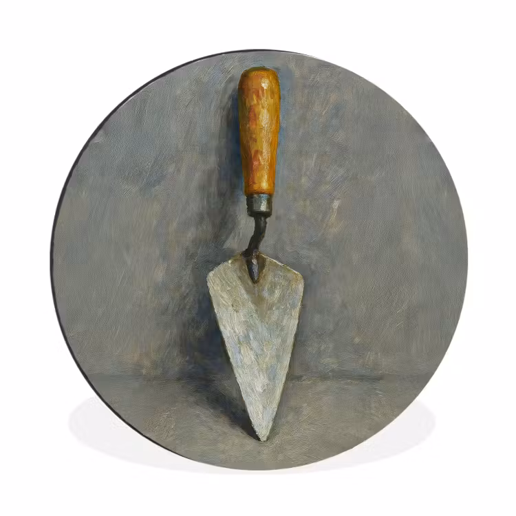 Wandcirkel - Aluminium - Troffel - Verf - Gereedschap — 1
