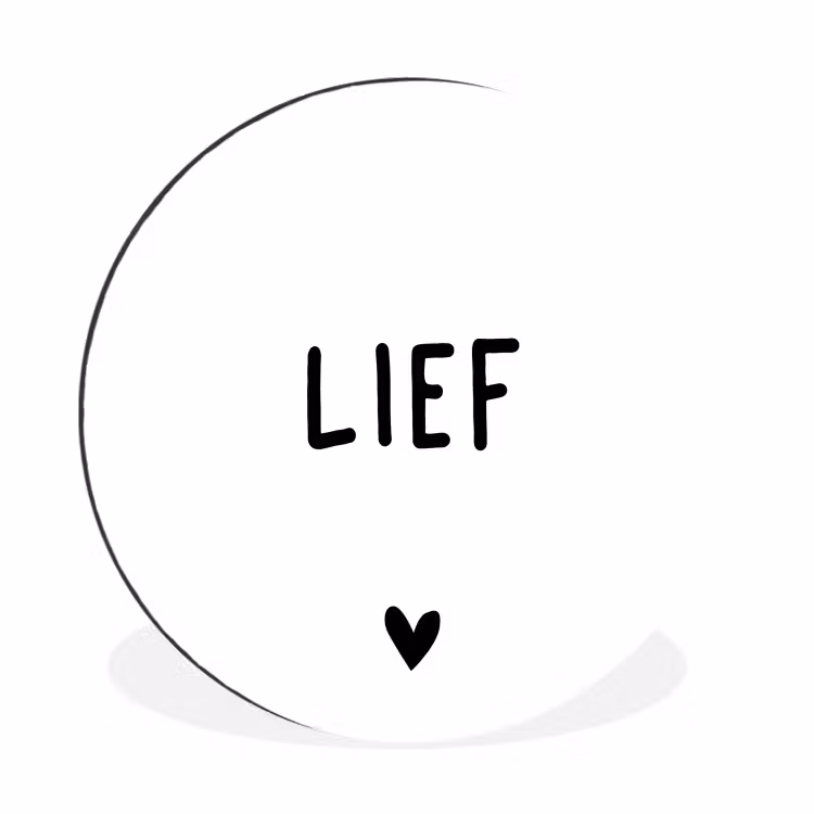 Wandcirkel - Aluminium - Quotes - Lief - Spreuken — 1