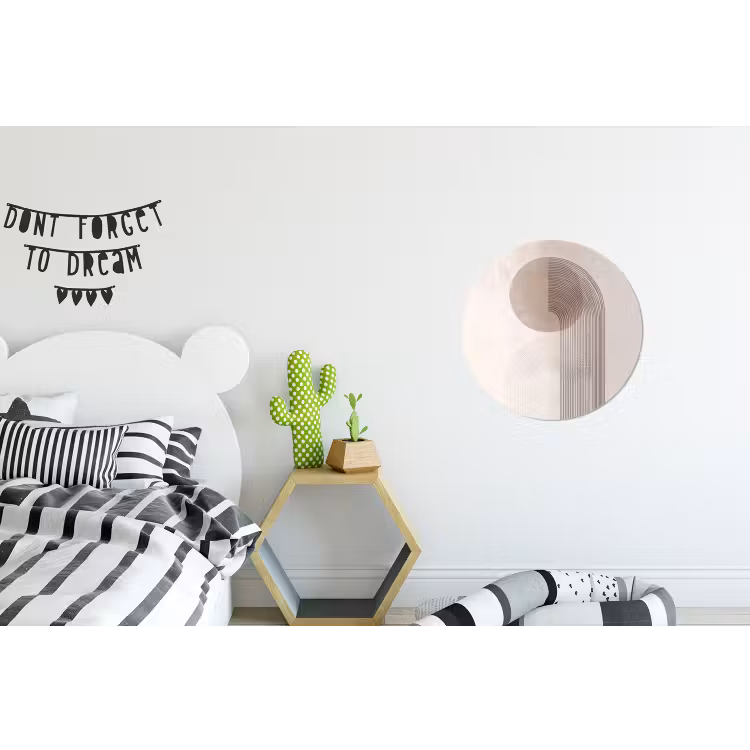 Wandcirkel - Aluminium - Minimalistisch - Cirkel - Lichtgrijs — 5