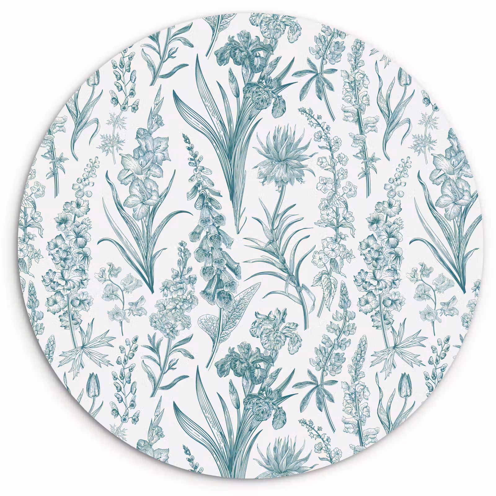Wandcirkel - Glas - Lovely - Garden - Emerald — 1
