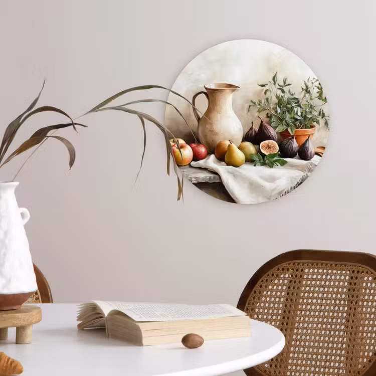 Wandcirkel - Glas - Fruit - Kruiden - Landelijk — 4