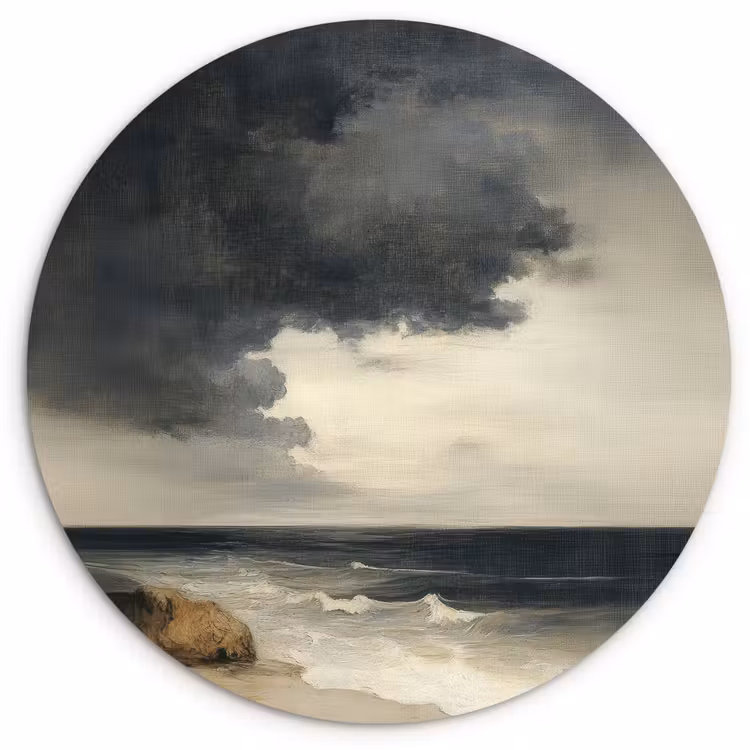 Wandcirkel - Glas - Kust - Golven - Rots - Storm — 1