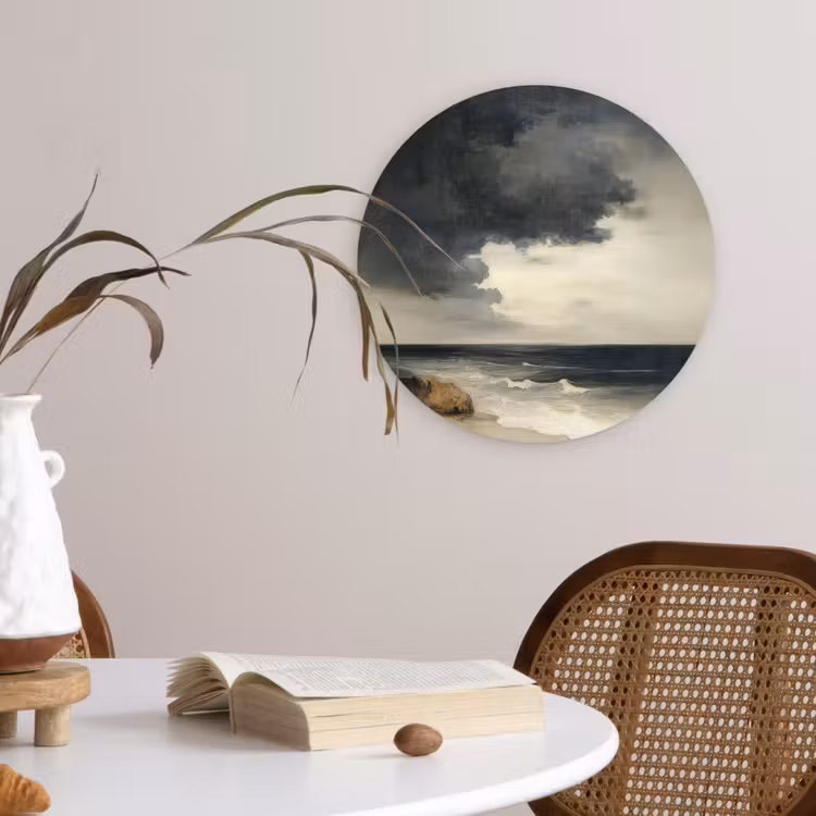 Wandcirkel - Glas - Kust - Golven - Rots - Storm — 4