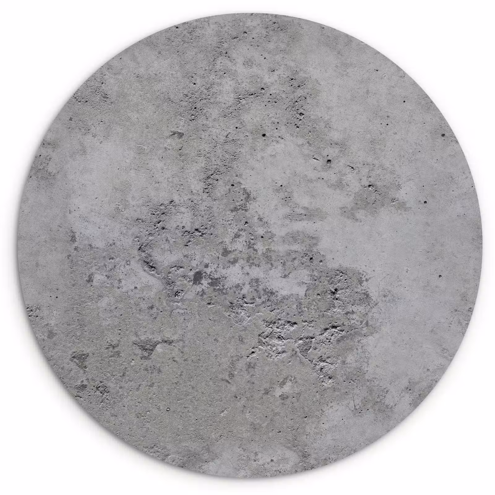 Wandcirkel - Glas - Patroon - Grijs - Oud - Beton — 1