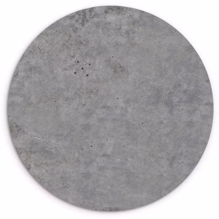 Wandcirkel - Glas - Beton - Industrieel - Patronen — 1
