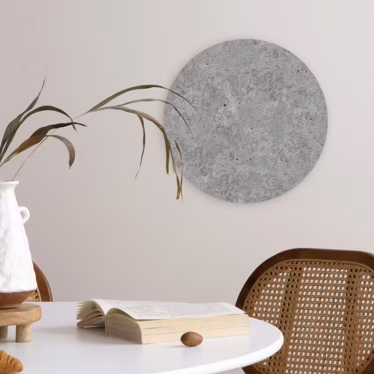 Wandcirkel - Glas - Patroon - Cement - Beton — 4