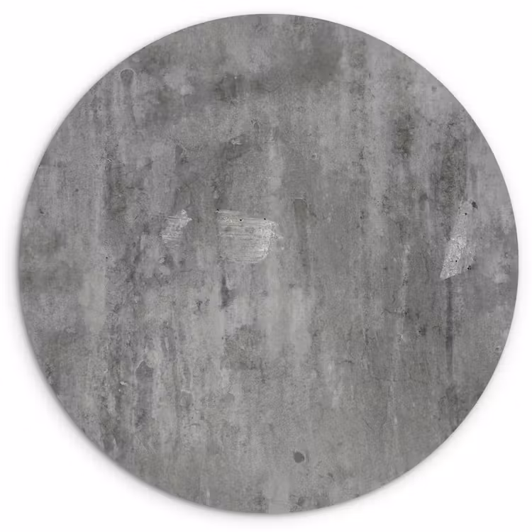 Wandcirkel - Glas - Roest - Beton - Patroon — 1