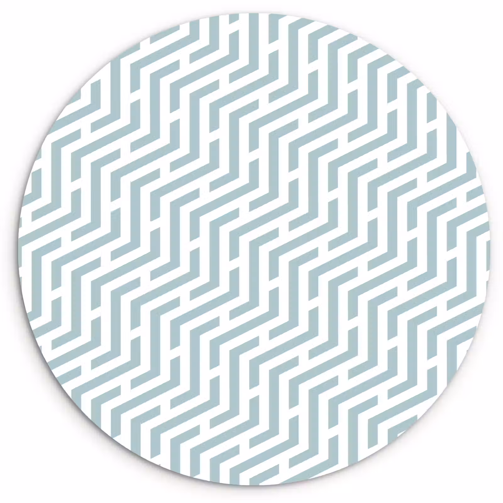 Wandcirkel - Glas - Design - Geometrie - Patroon - Groen — 1