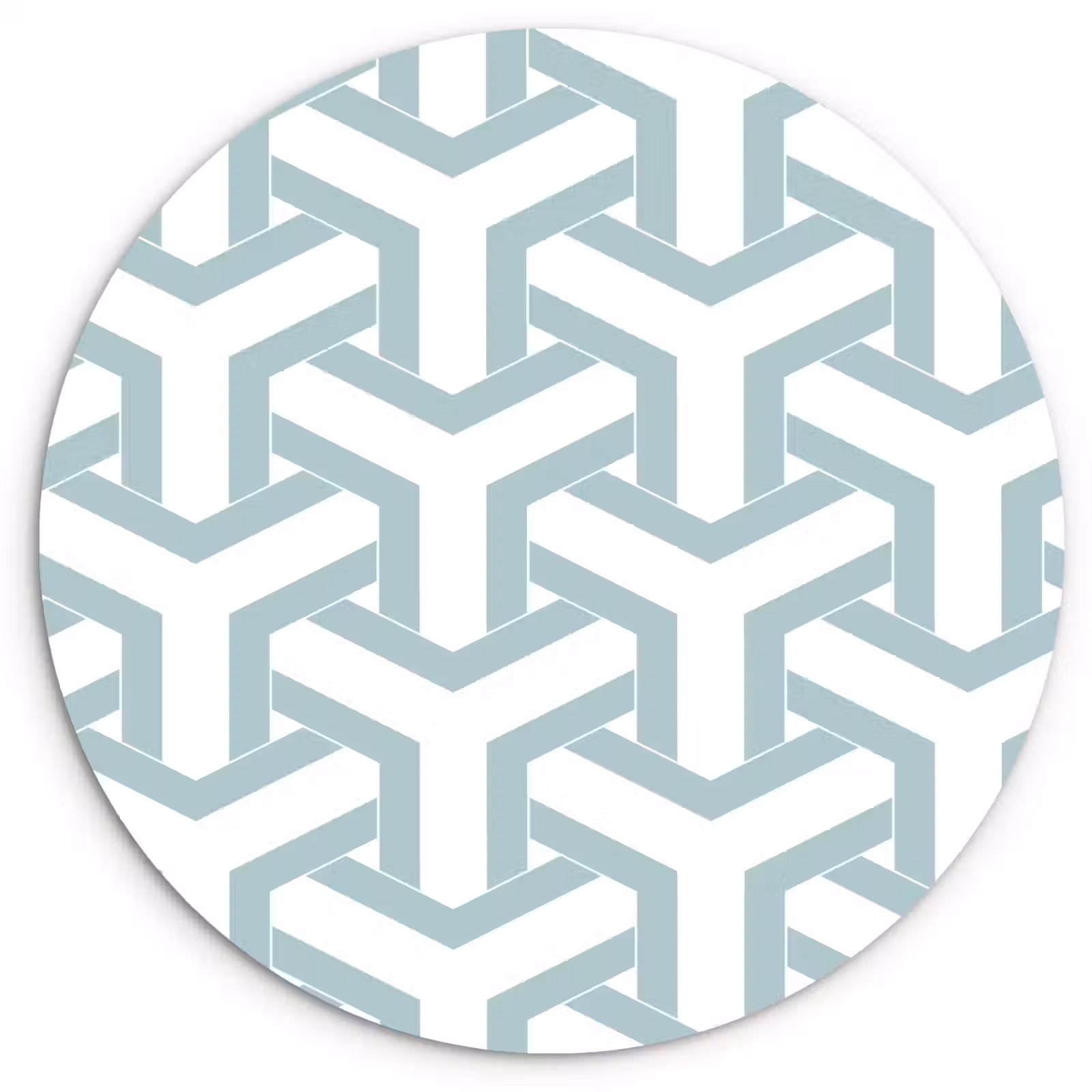 Wandcirkel - Glas - Design - Lijn - Patroon — 1