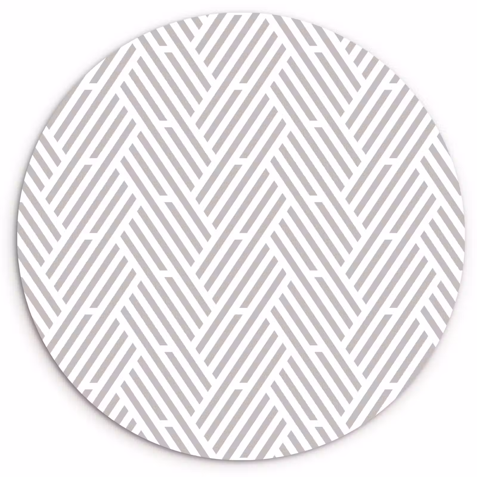 Wandcirkel - Glas - Grafisch - Patroon - Modern - Strepen — 1