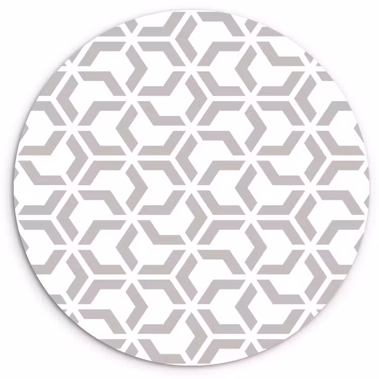 Wandcirkel - Glas - Grafisch - Patroon - Modern — 1