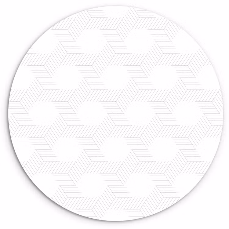 Wandcirkel - Glas - Grafisch - Patroon - Modern — 1