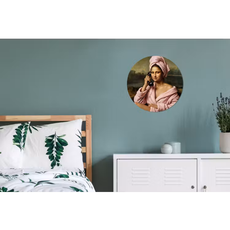 Wandcirkel - Aluminium - Mona - Klassiek - Roze — 4