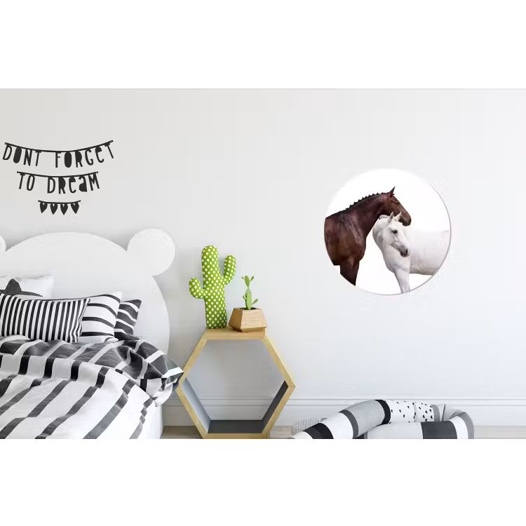 Wandcirkel - Aluminium - Paard - Modern - Balans — 5