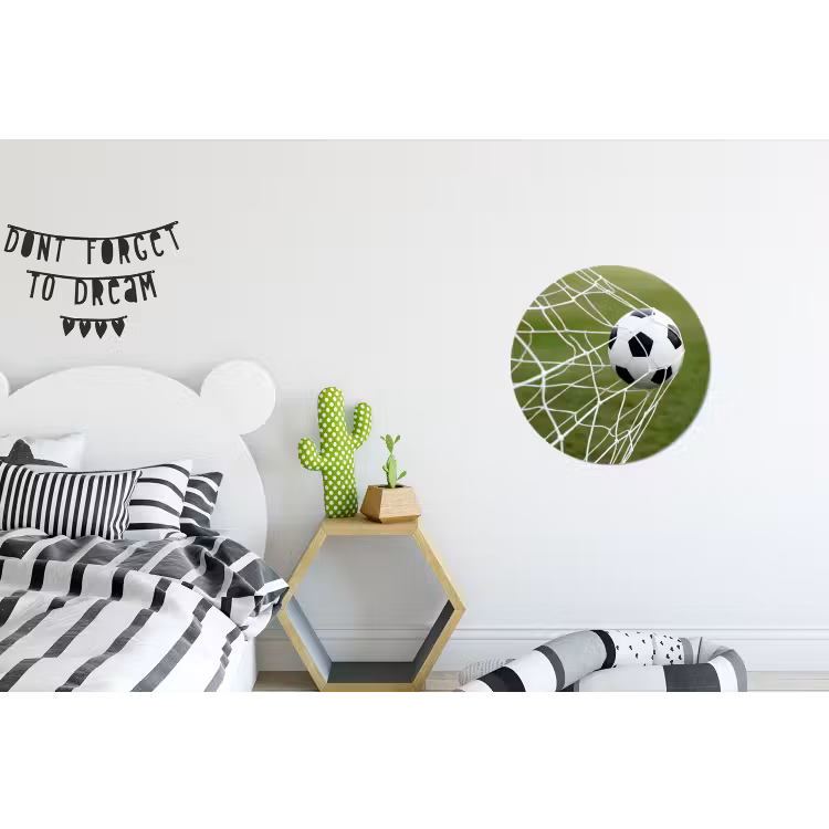 Wandcirkel - Aluminium - Voetbal - Goal - Net - Sport — 5