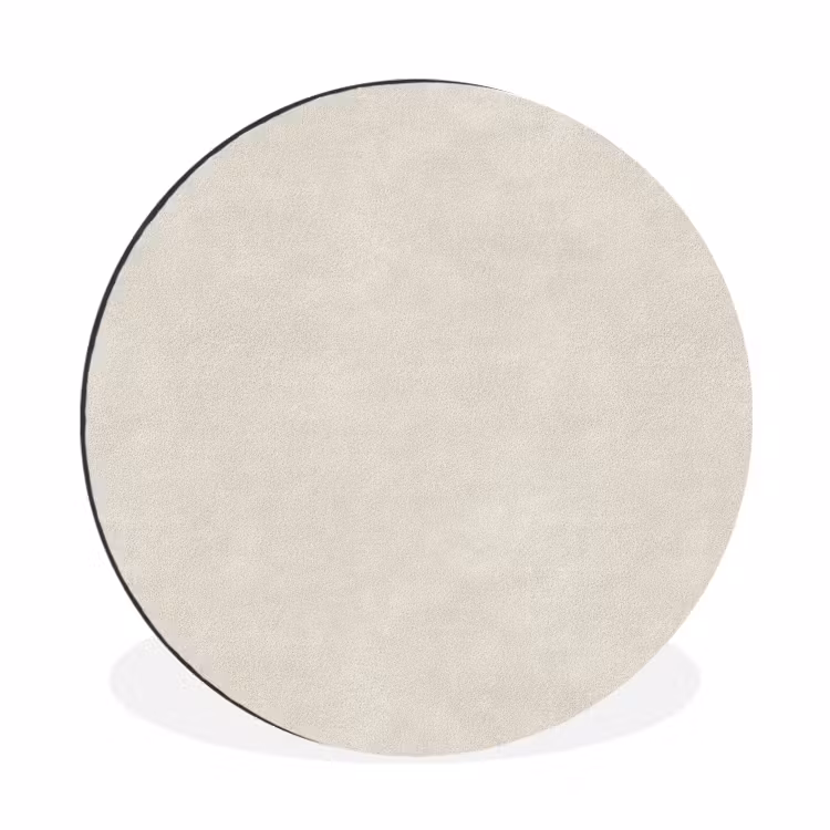 Wandcirkel - Aluminium - Zandkleurig - Modern - Egaal — 1