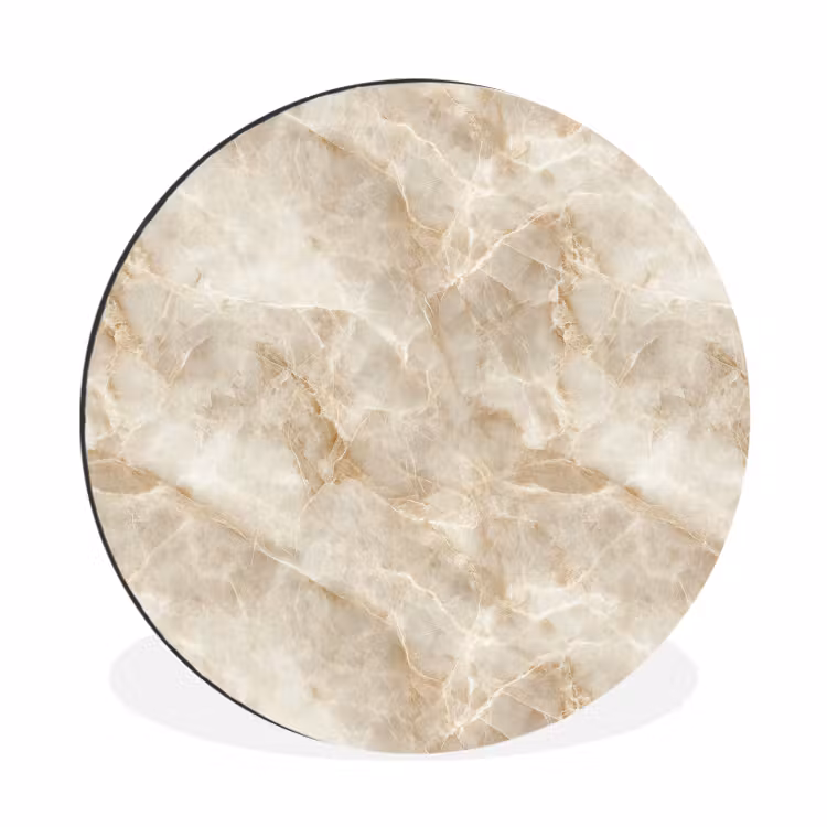 Wandcirkel - Aluminium - Lichtbeige - Onyx - Subtiel — 1