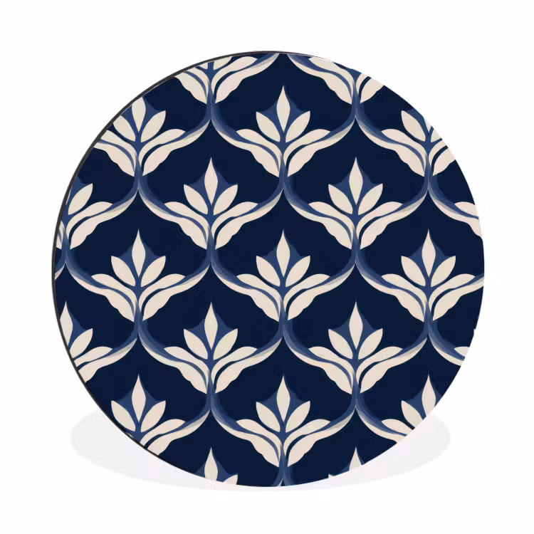 Wandcirkel - Aluminium - Modern - Ontwerp - Blauw — 1