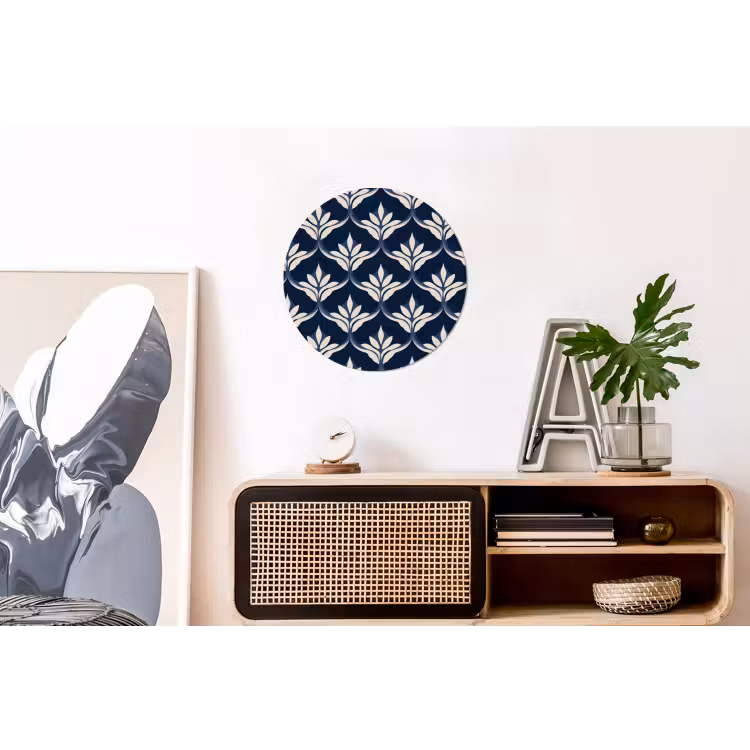 Wandcirkel - Aluminium - Modern - Ontwerp - Blauw — 3