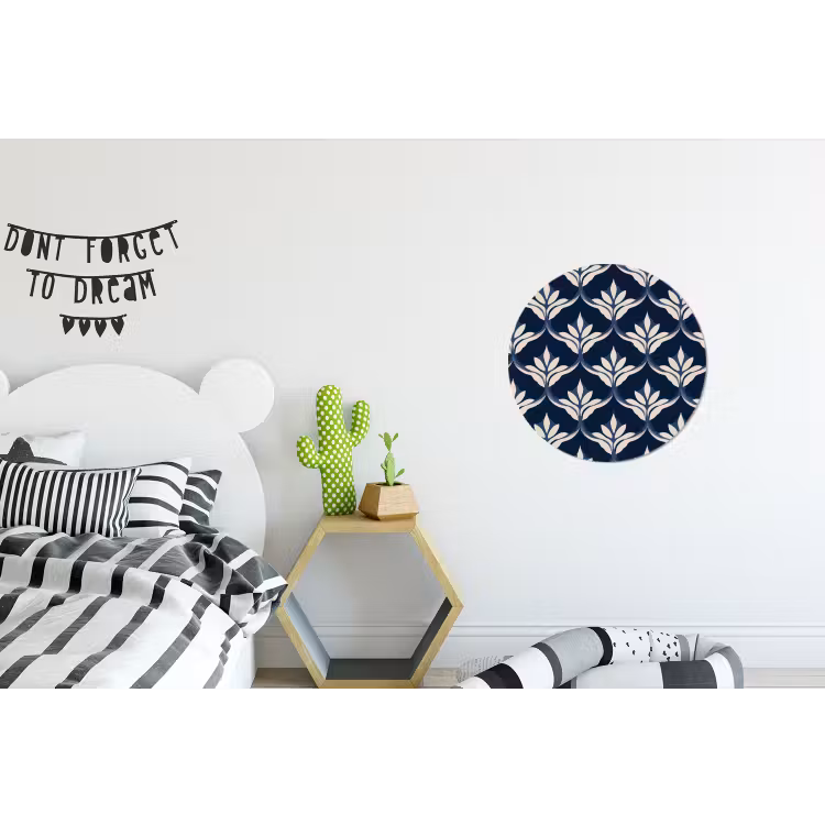 Wandcirkel - Aluminium - Modern - Ontwerp - Blauw — 5
