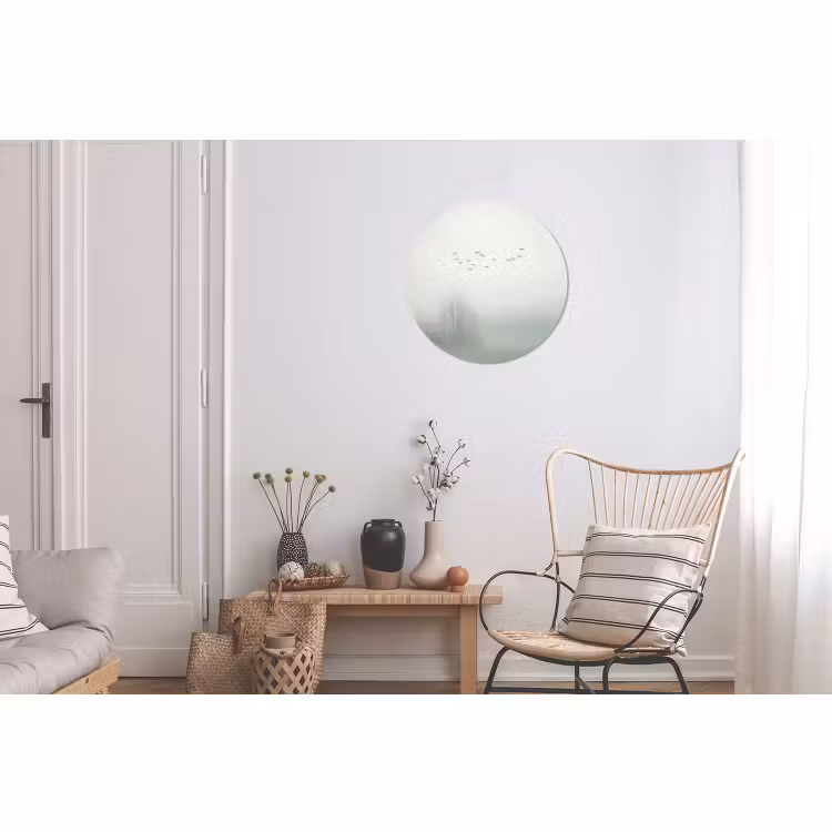 Wandcirkel - Aluminium - Vogel - Vlucht - Natuur - Minimalistisch — 2