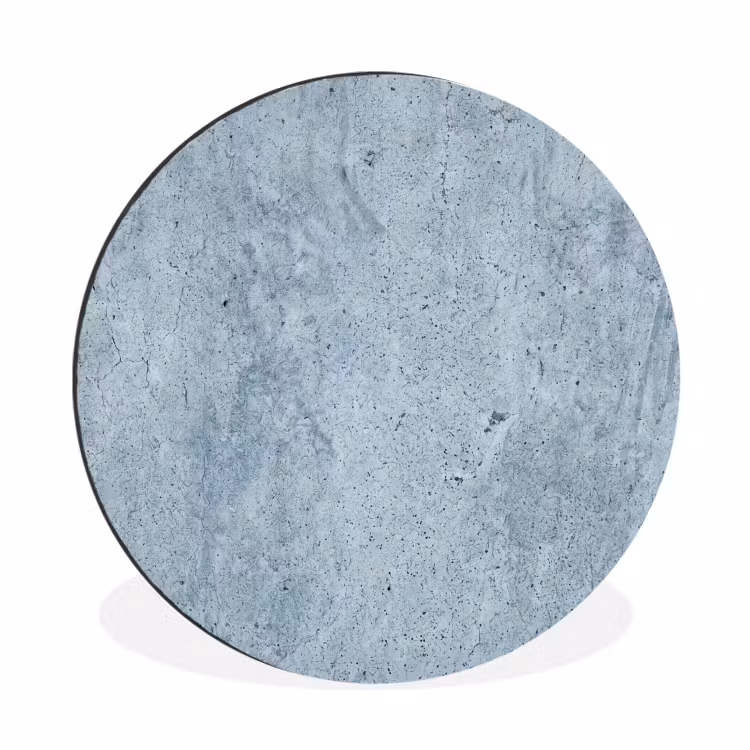 Wandcirkel - Aluminium - Oppervlak - Ruw - Abstract - Modern - Grijs — 1