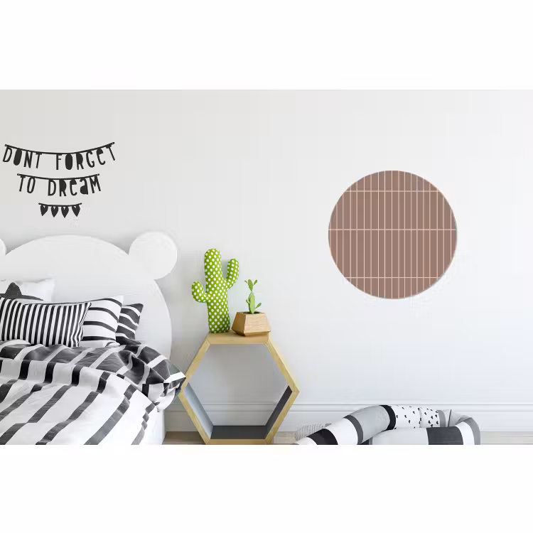 Wandcirkel - Aluminium - Verticaal - Wandtegel - Terracotta — 5