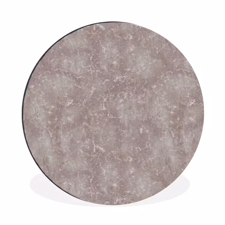 Wandcirkel - Aluminium - Marmer - Patroon - Mauve — 1