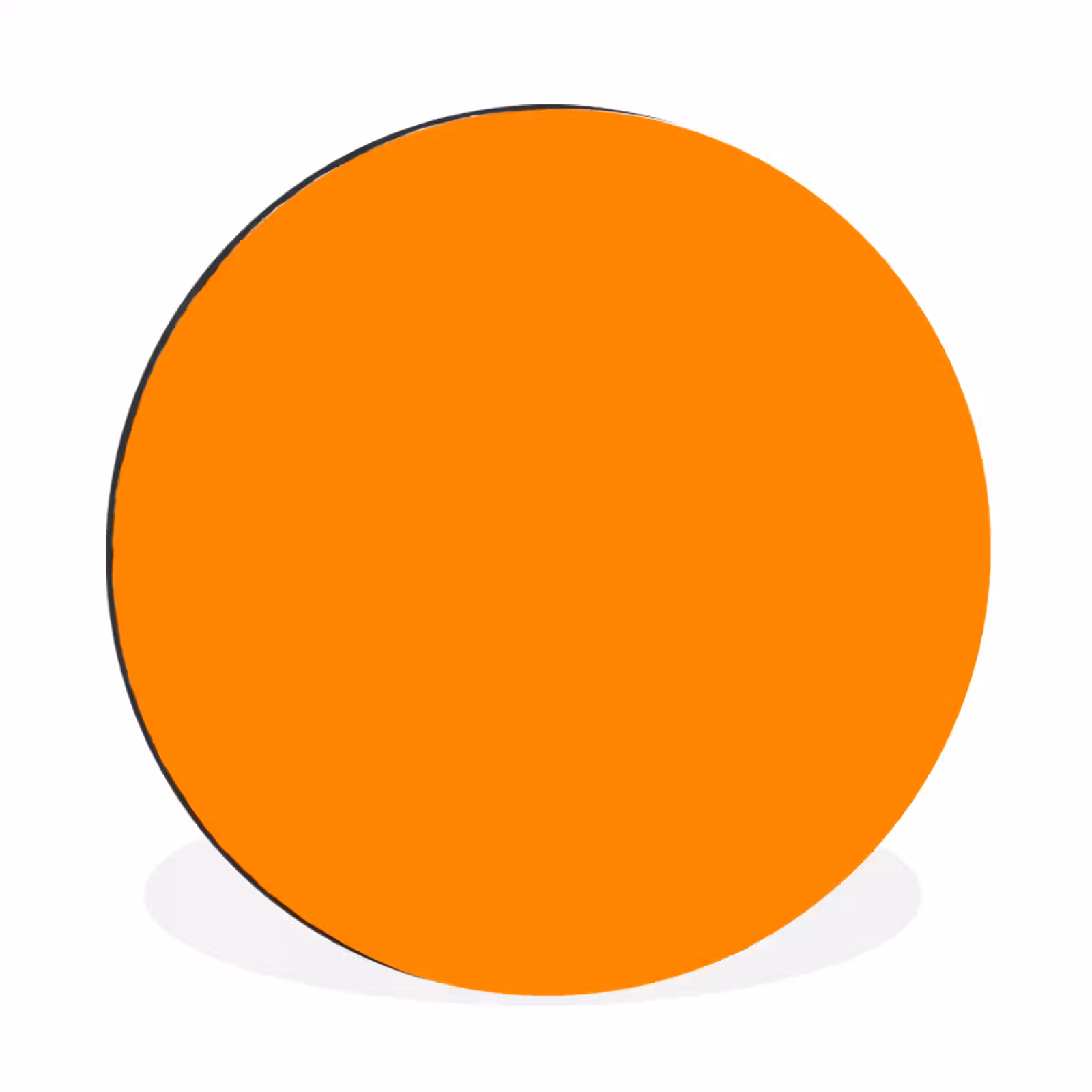 Wandcirkel - Aluminium - Marigold - Glow - Oranje — 1