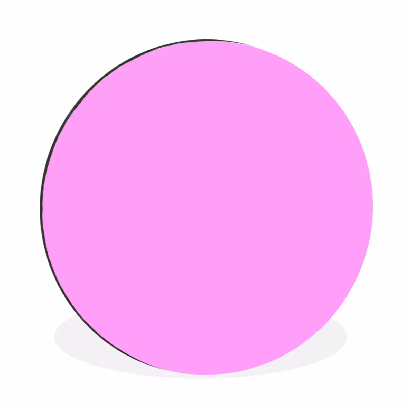 Wandcirkel - Aluminium - Soft - Lavender - Roze — 1
