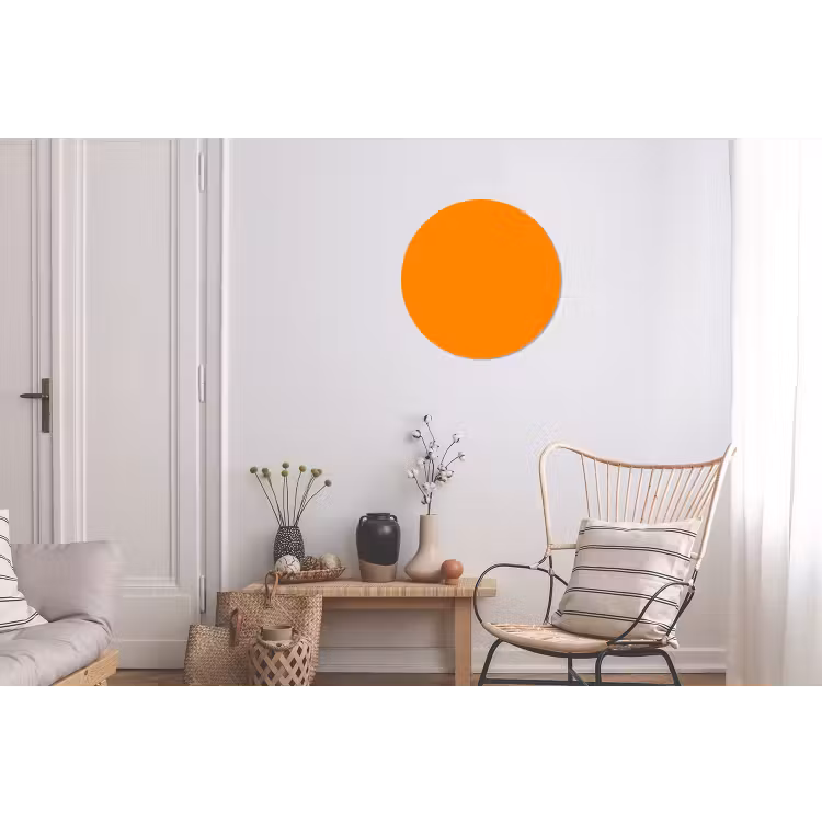 Wandcirkel - Aluminium - Marigold - Glow - Oranje — 2
