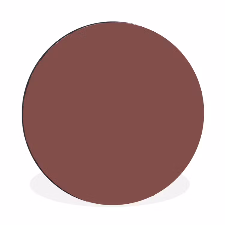 Wandcirkel - Aluminium - Muted - Raisin - Rood — 1