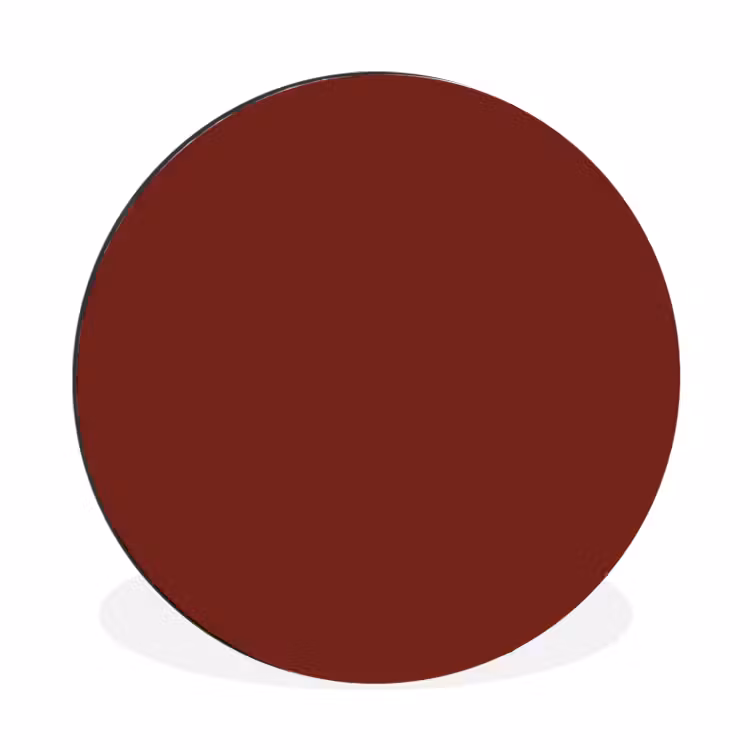 Wandcirkel - Aluminium - Rustic - Terracotta - Rood — 1